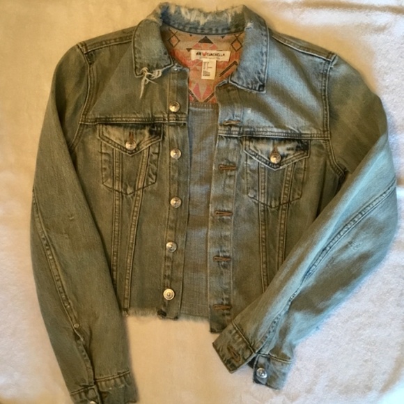 Upcycled Denim Jacket - Picture 2 of 3